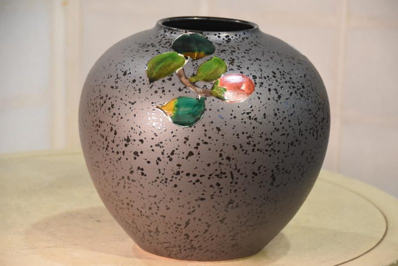 Vintage Japanese Vase Width:240mm - Image 4