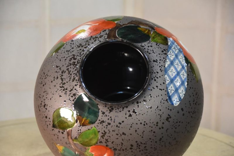 Vintage Japanese Vase Width:240mm - Image 3