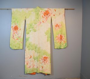 Japanese Silk Furisode Kimono