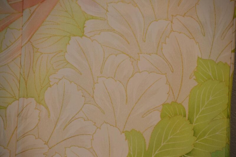 Japanese Silk Furisode Kimono - Image 9