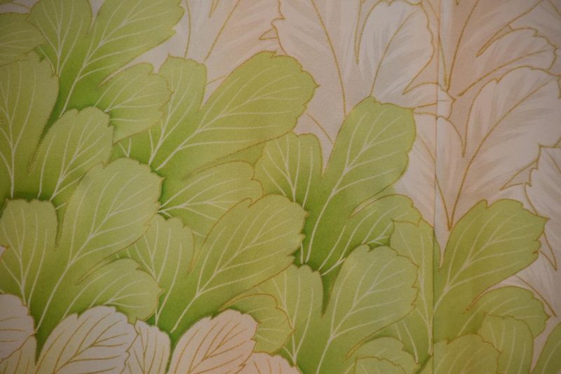 Japanese Silk Furisode Kimono - Image 8