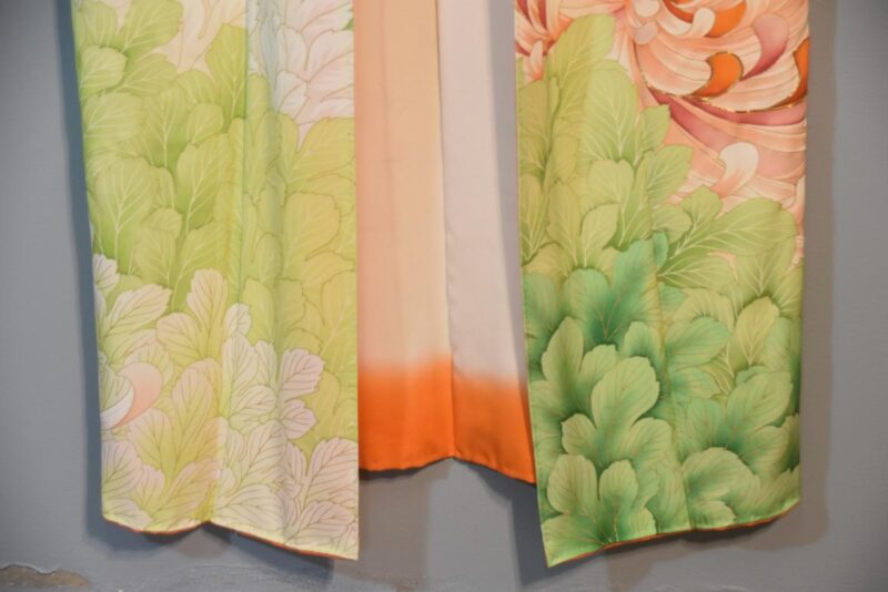 Japanese Silk Furisode Kimono - Image 4