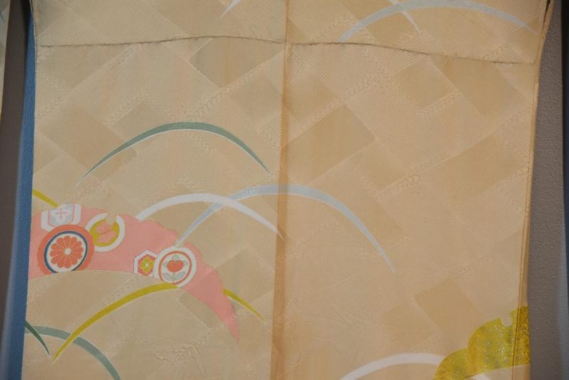 Japanese Silk Furisode Kimono - Image 7
