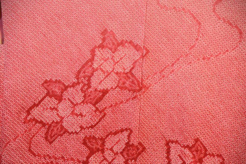Vintage Japanese Silk Shibori Haori - Image 9
