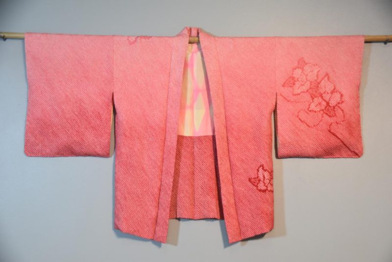 Vintage Japanese Silk Shibori Haori - Image 7