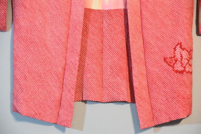 Vintage Japanese Silk Shibori Haori - Image 4