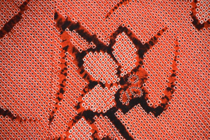Vintage Japanese Silk Shibori Jacket - Image 10