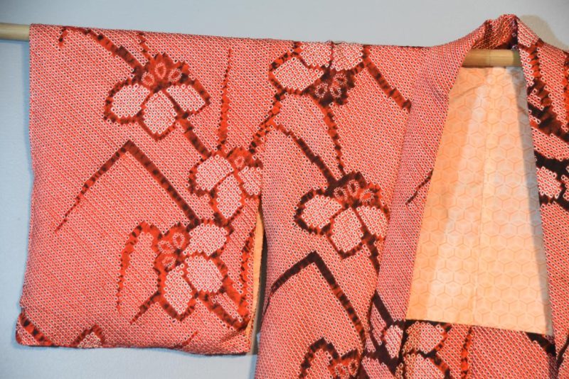 Vintage Japanese Silk Shibori Jacket - Image 3