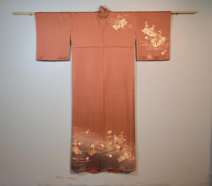 Japanese Vintage Silk Kimono
