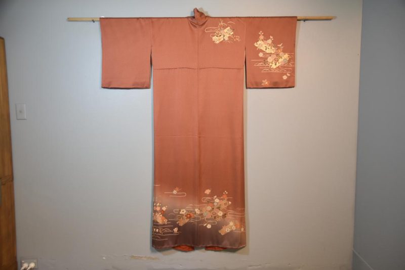 Japanese Vintage Silk Kimono