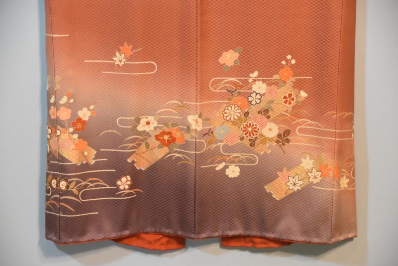 Japanese Vintage Silk Kimono - Image 8