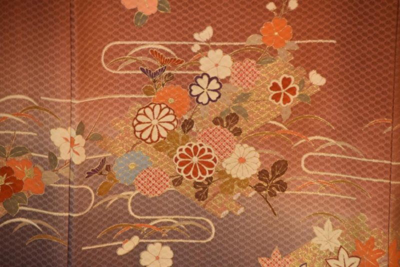 Japanese Vintage Silk Kimono - Image 7