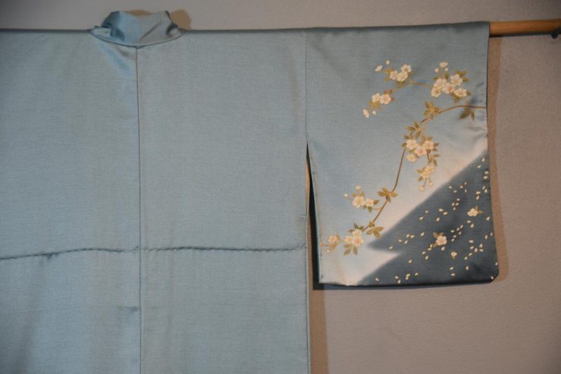 Japanese Vintage Silk Kimono - Image 2