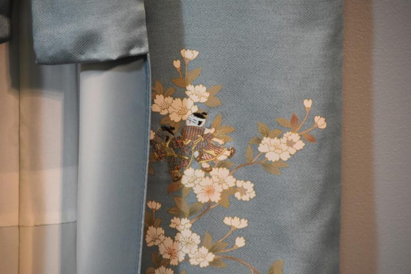 Japanese Vintage Silk Kimono - Image 3
