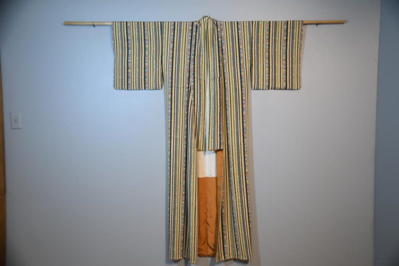Japanese Vintage Silk Kimono - Image 3