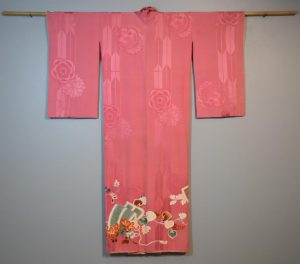 Japanese Vintage Silk Kimono