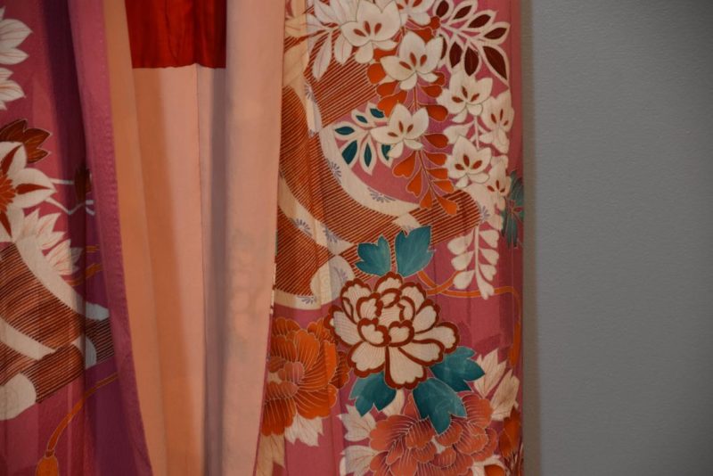Japanese Vintage Silk Kimono - Image 5