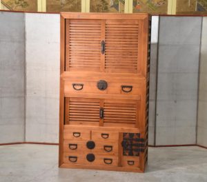 Double Gifu Region Merchants Chest Width:950mm