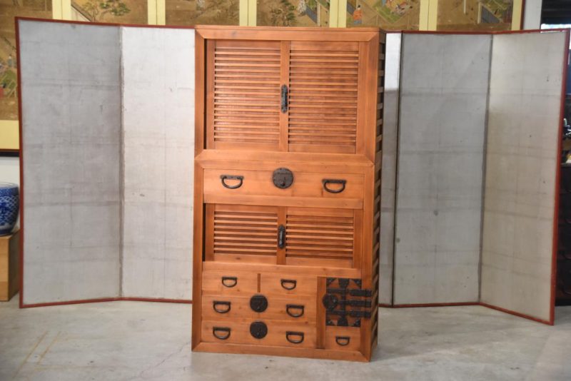Double Gifu Region Merchants Chest Width:950mm