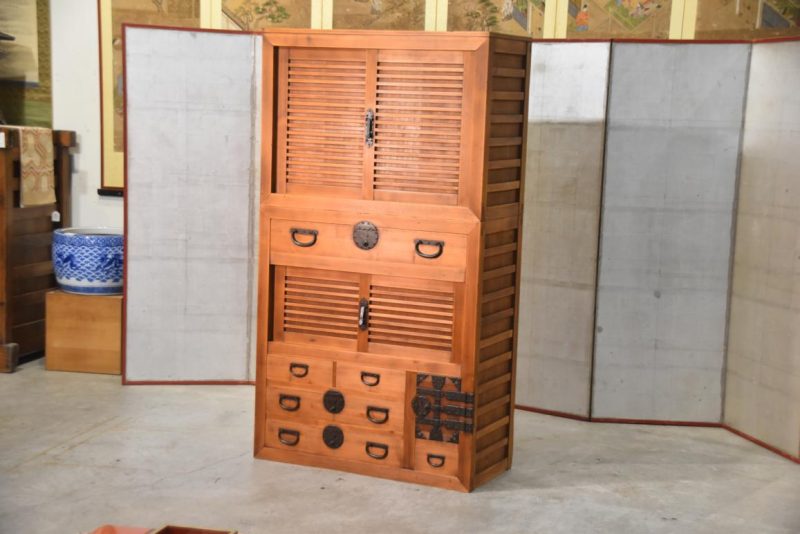 Double Gifu Region Merchants Chest Width:950mm - Image 3