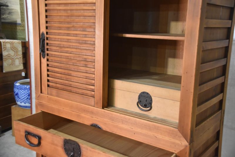Double Gifu Region Merchants Chest Width:950mm - Image 8