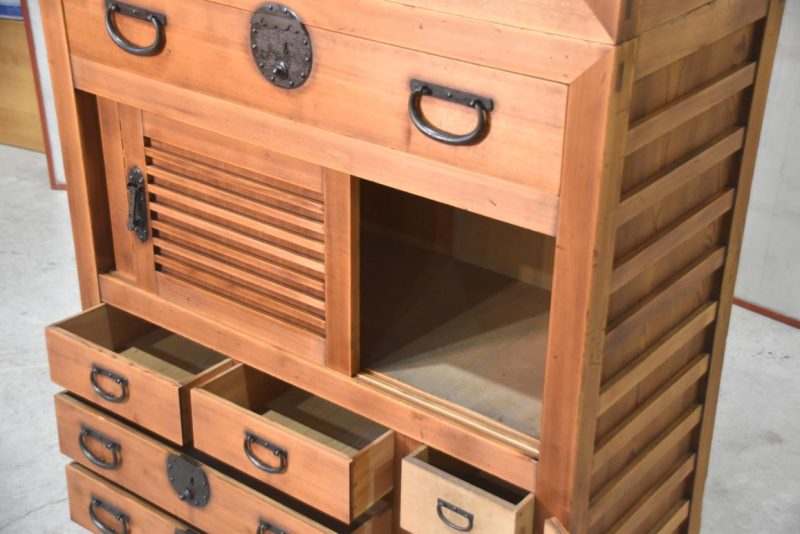 Double Gifu Region Merchants Chest Width:950mm - Image 6