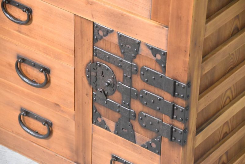 Double Gifu Region Merchants Chest Width:950mm - Image 2