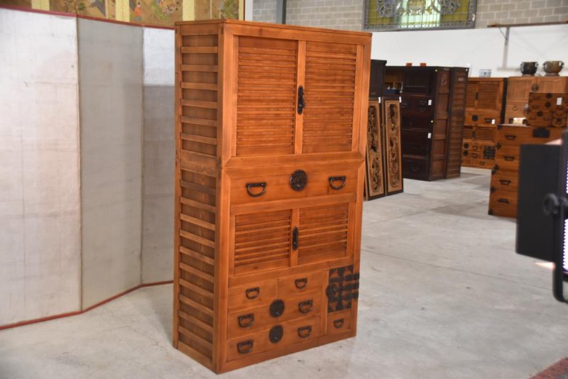 Double Gifu Region Merchants Chest Width:950mm - Image 4