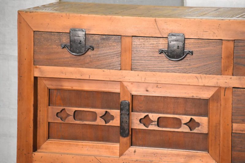 Antique Mingei Merchants Chest Width:1215mm - Image 13