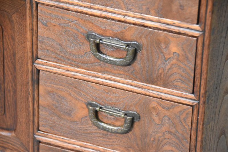 Elm Wood Kodansu Small Accessories Chest Width:550mm - Image 10