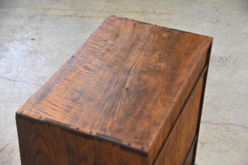 Elm Wood Kodansu Small Accessories Chest Width:550mm - Image 4