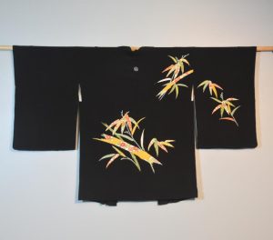 Vintage Japanese Silk Haori Jacket