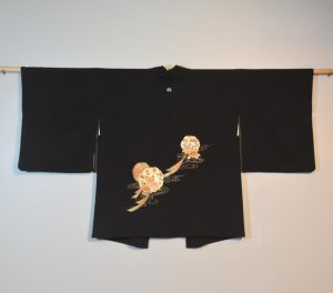 Vintage Japanese Silk Haori Jacket