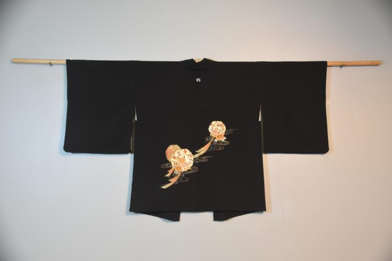 Vintage Japanese Silk Haori Jacket