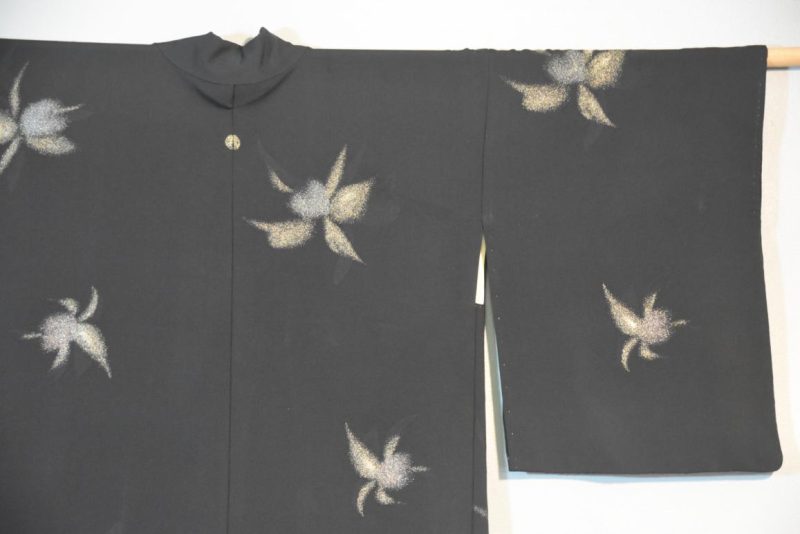 Vintage Japanese Silk Haori Jacket - Image 2