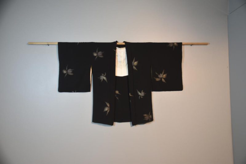 Vintage Japanese Silk Haori Jacket - Image 4