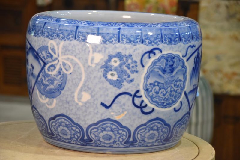 Vintage Porcelain Hibachi Width:370 mm's - Image 5