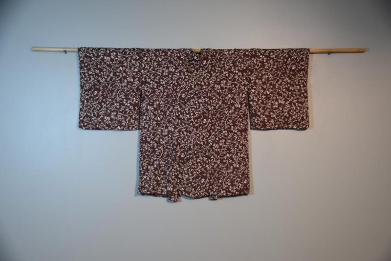 Vintage Japanese Silk Haori Jacket
