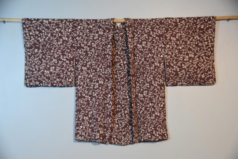 Vintage Japanese Silk Haori Jacket - Image 6