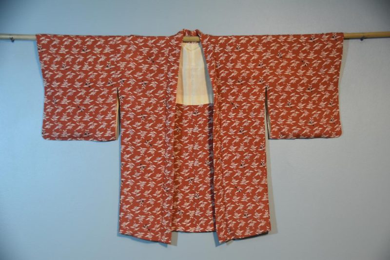 Vintage Japanese Silk Haori Jacket - Image 4