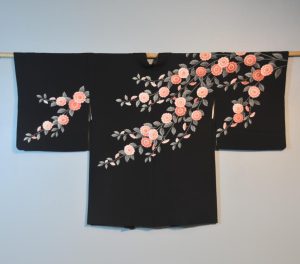 Vintage Japanese Silk Haori Jacket
