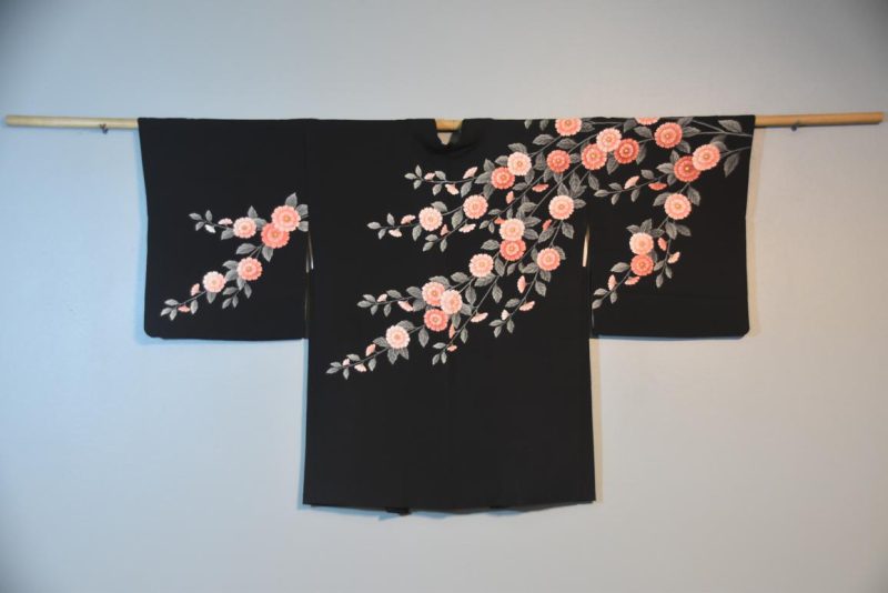 Vintage Japanese Silk Haori Jacket