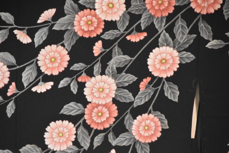 Vintage Japanese Silk Haori Jacket - Image 5
