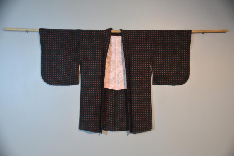 Vintage Japanese Silk Haori Jacket - Image 4