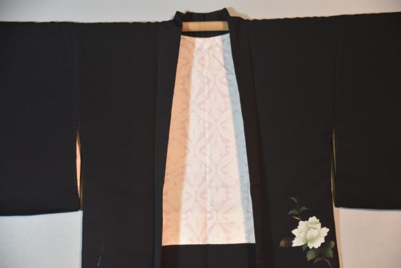 Vintage Japanese Silk Haori Jacket - Image 4