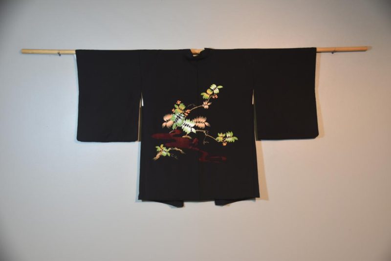 Vintage Japanese Silk Haori Jacket