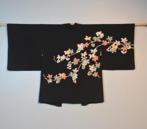 Vintage Japanese Silk Haori Jacket