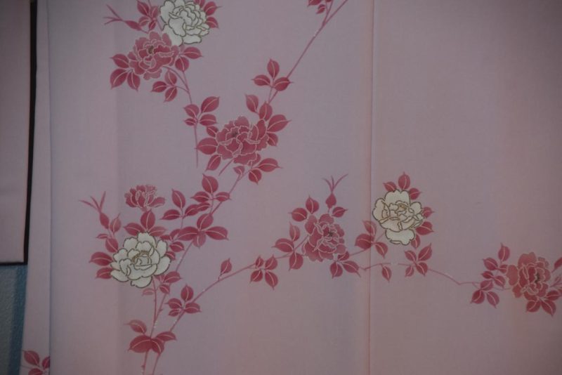 Vintage Japanese Silk Haori Jacket - Image 2