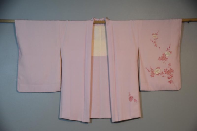 Vintage Japanese Silk Haori Jacket - Image 5