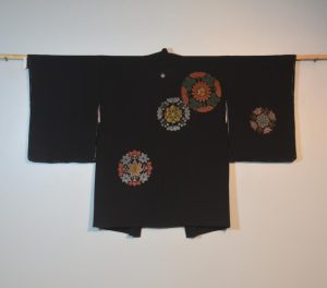 Vintage Japanese Silk Haori Jacket